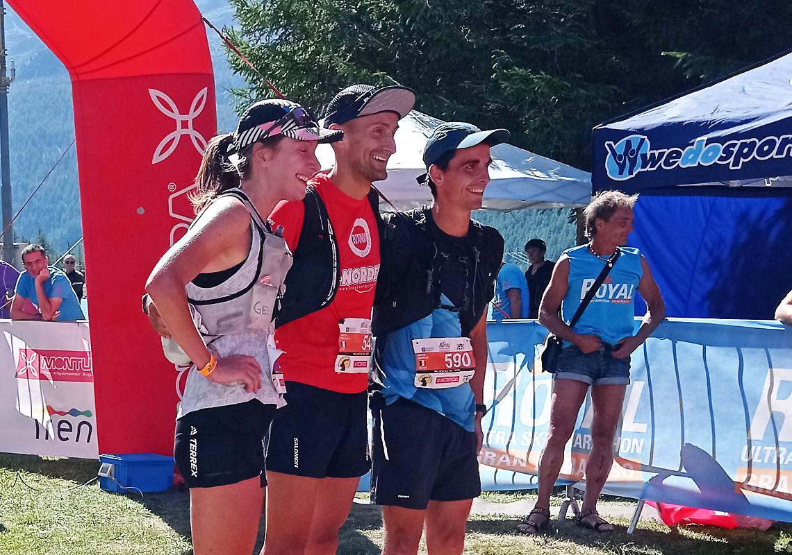 Roc Sky Race 2023 podio