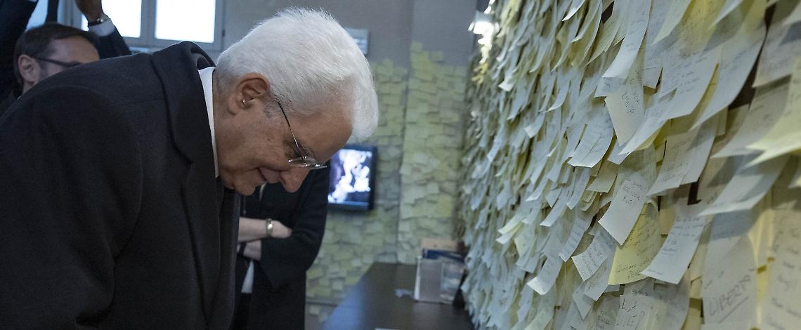 Il Presidente Sergio Mattarella in visita a Torino 
