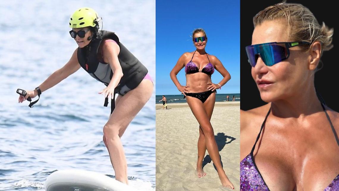 Dai superbikini al "no" al provolone, fino alle confessioni commoventi sulla figlia: è l'estate di Simona Ventura