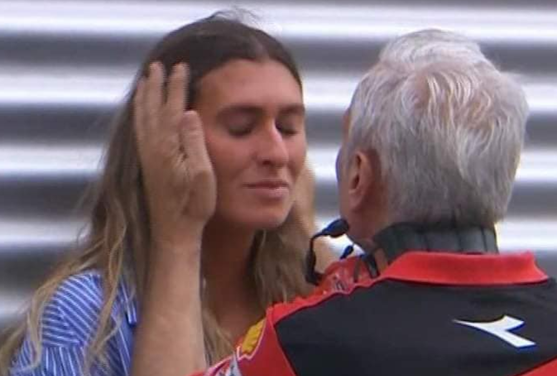 Bagnaia fuori pericolo... le lacrime di Domizia