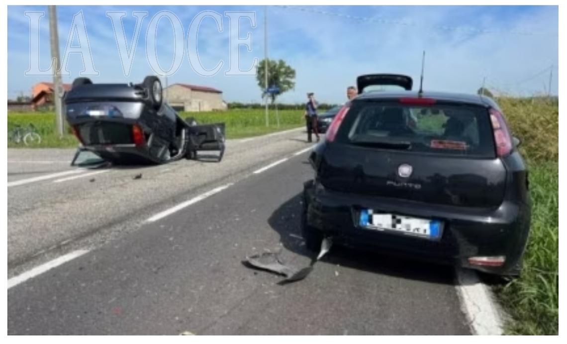 Scontro frontale, morto un motociclista