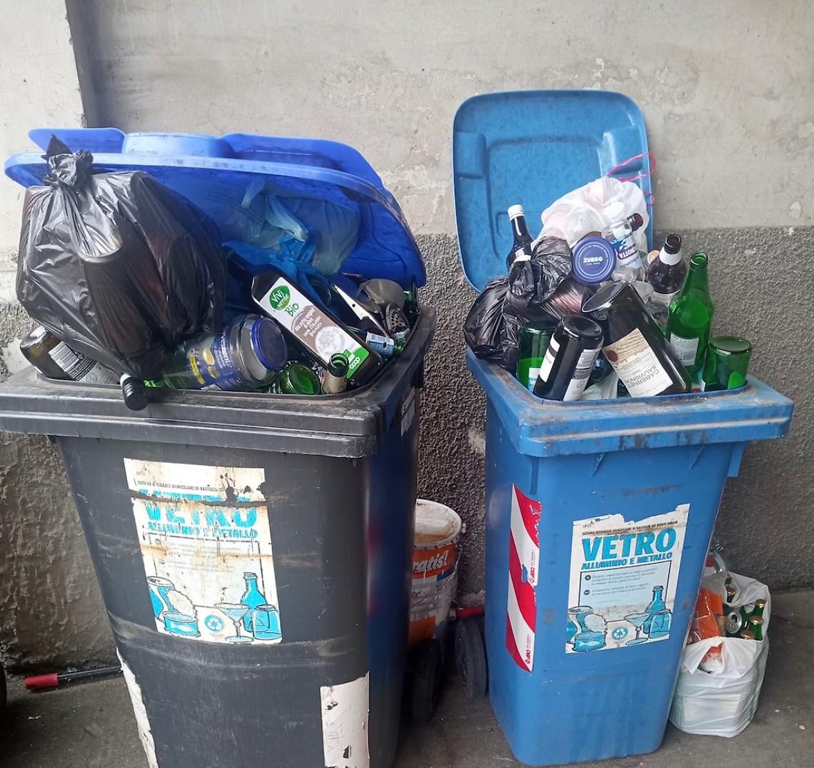 La foto postata online da uno dei cittadini 