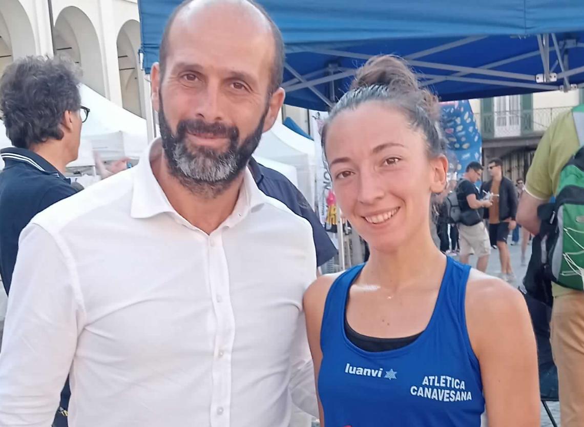 Sara Borello con Matteo Chiantore
