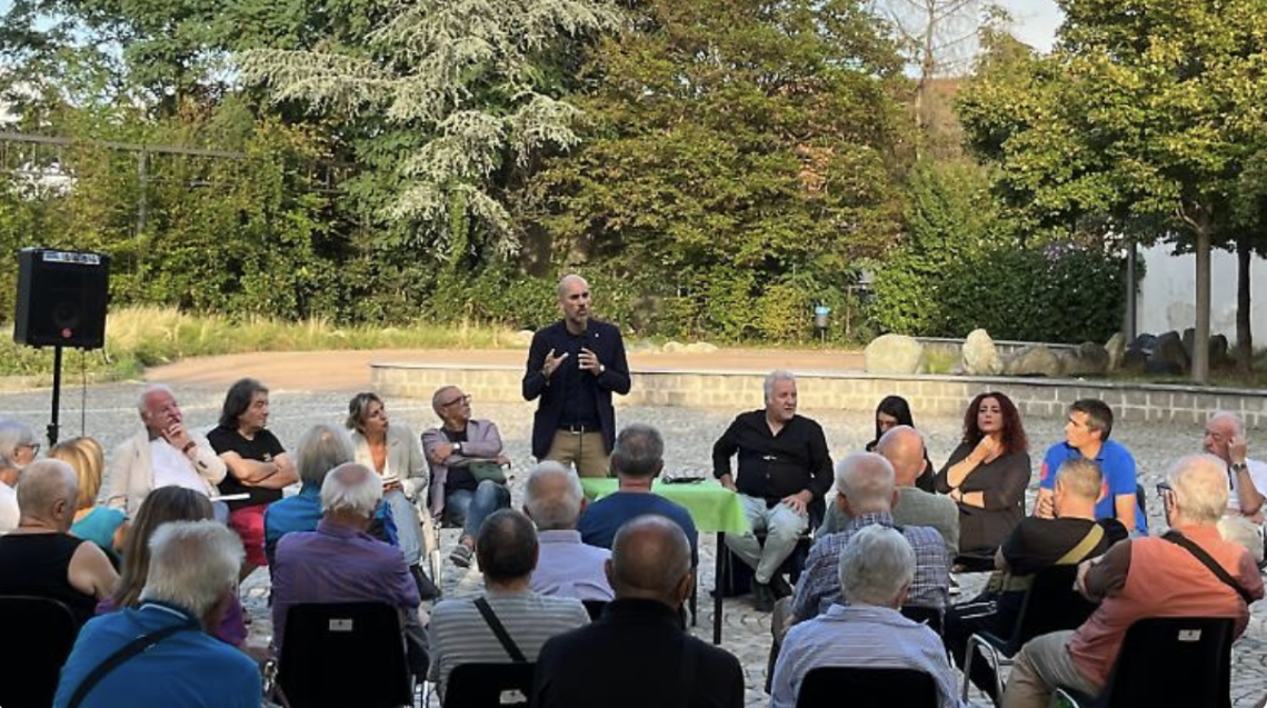 L'incontro con la popolazione dell'esecutivo a guida Giulivi