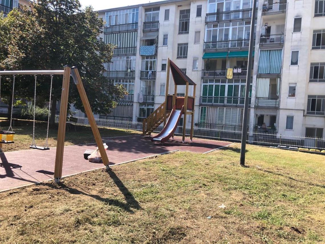 Il parchetto di via Po