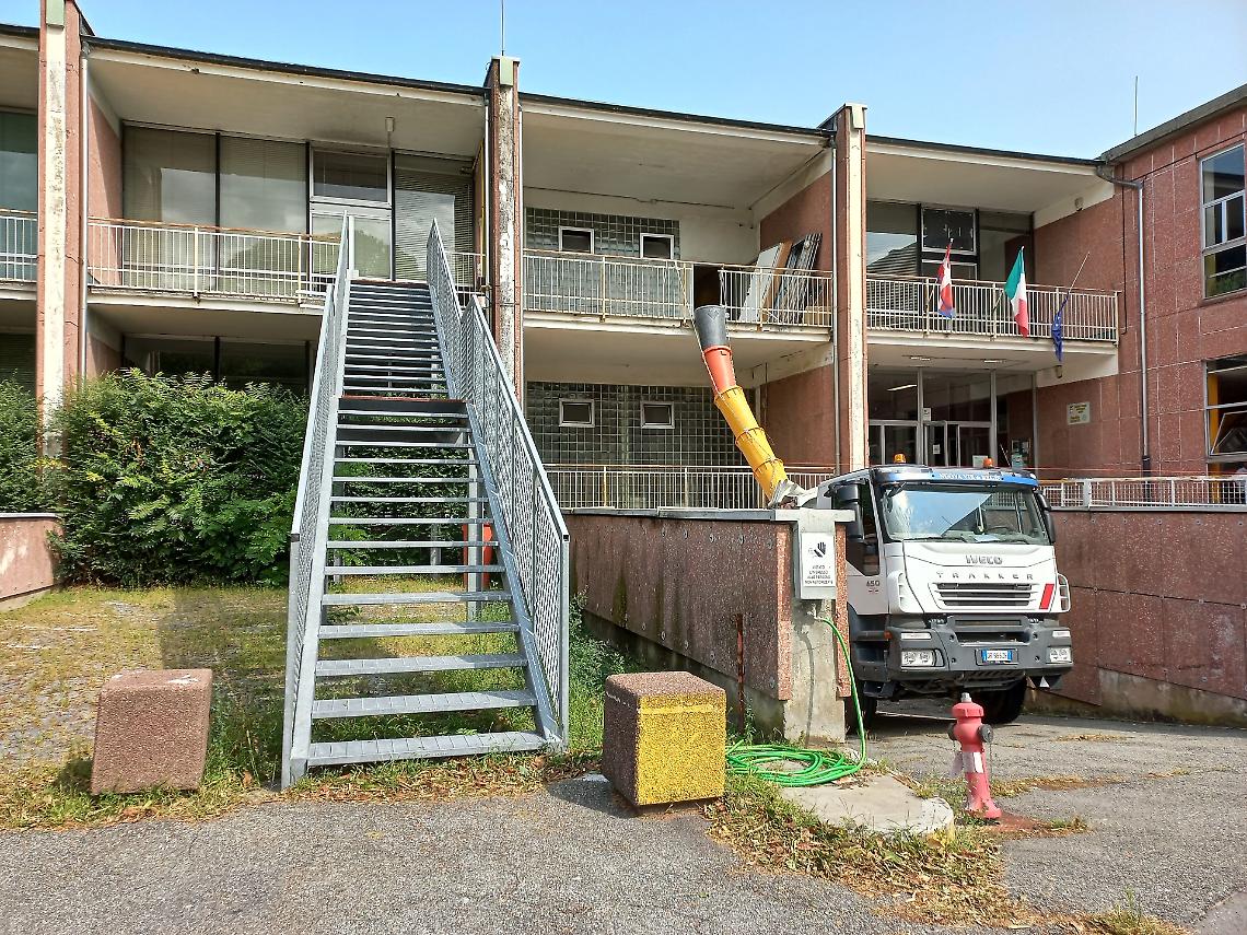 Edilizia scolastica, lavori di ristrutturazione all’Olivetti