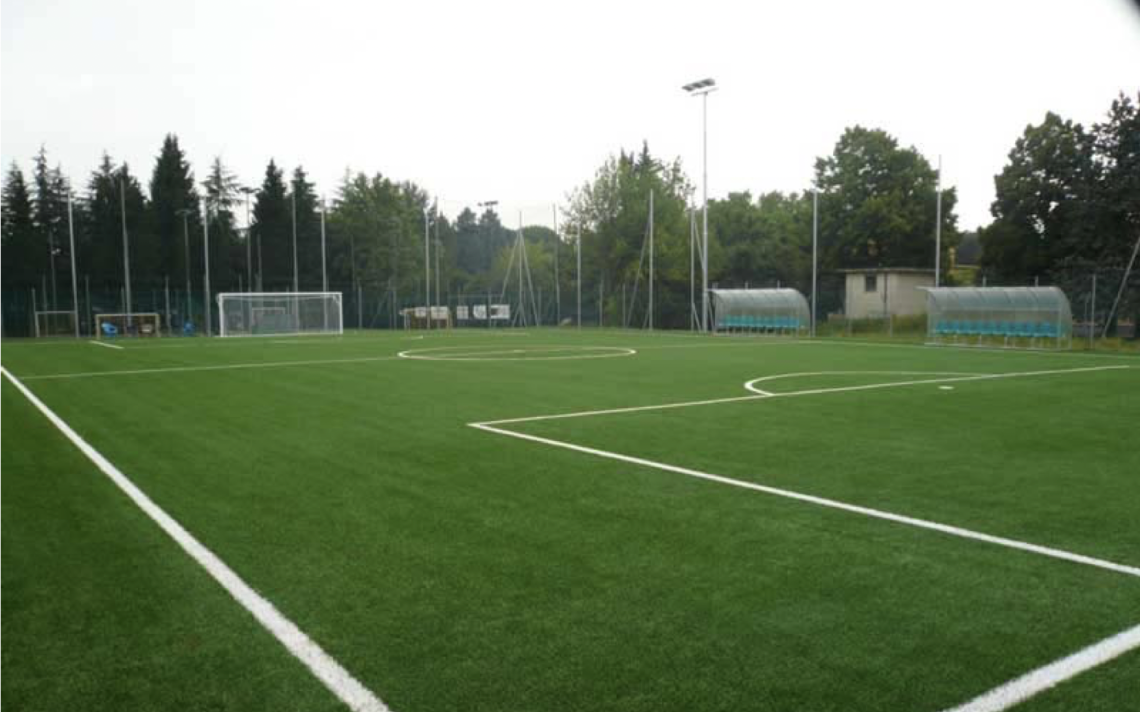 Nel progetto inclusa la realizzazione di un campo da calcio