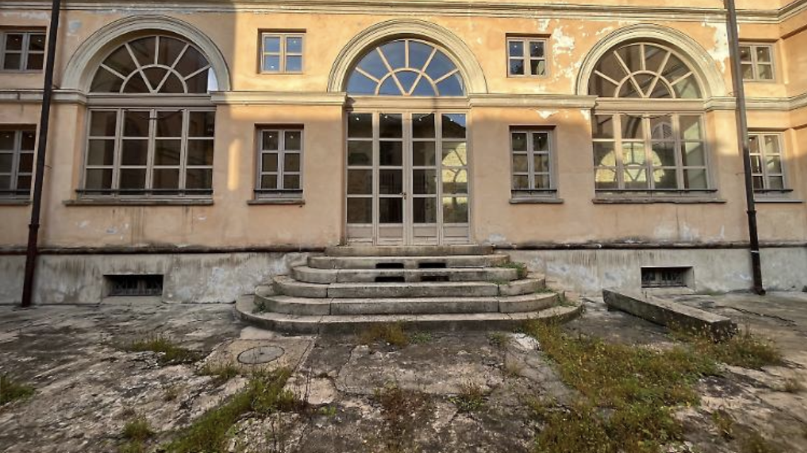 L'ingresso dell'ex Mauriziano