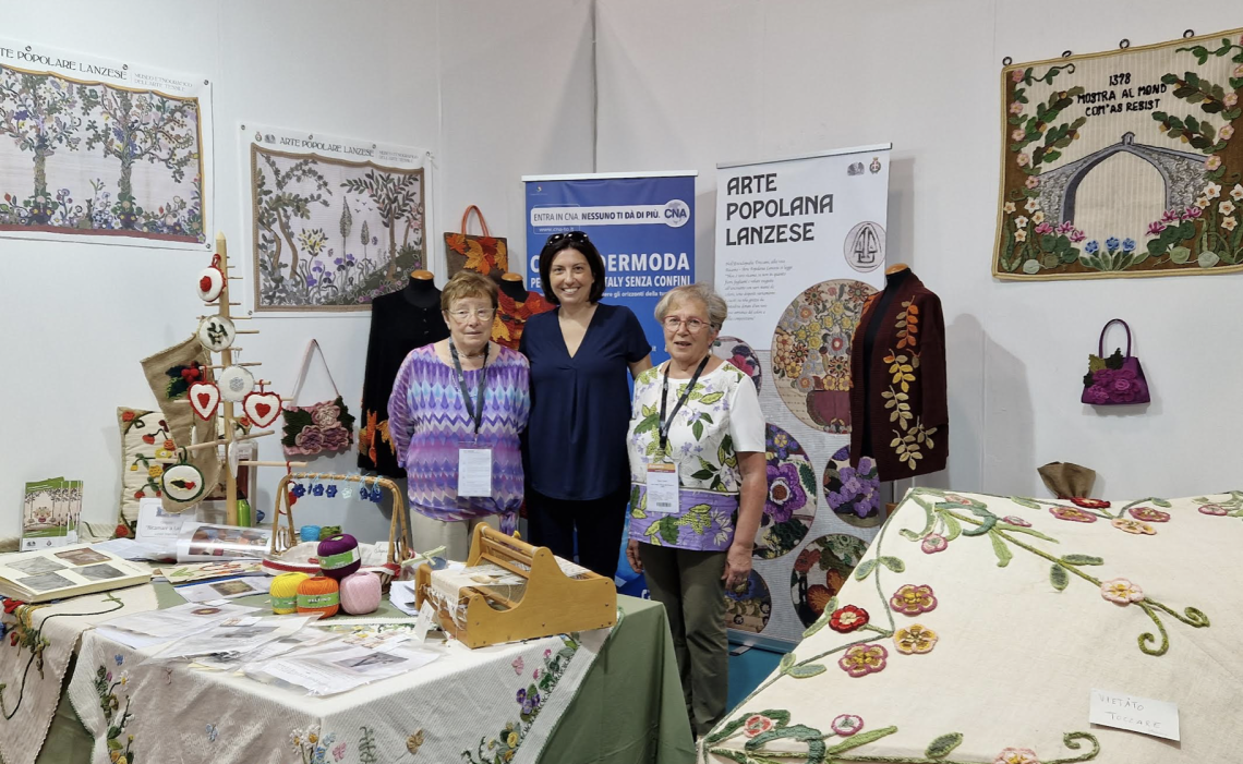 Lo stand a Lingotto