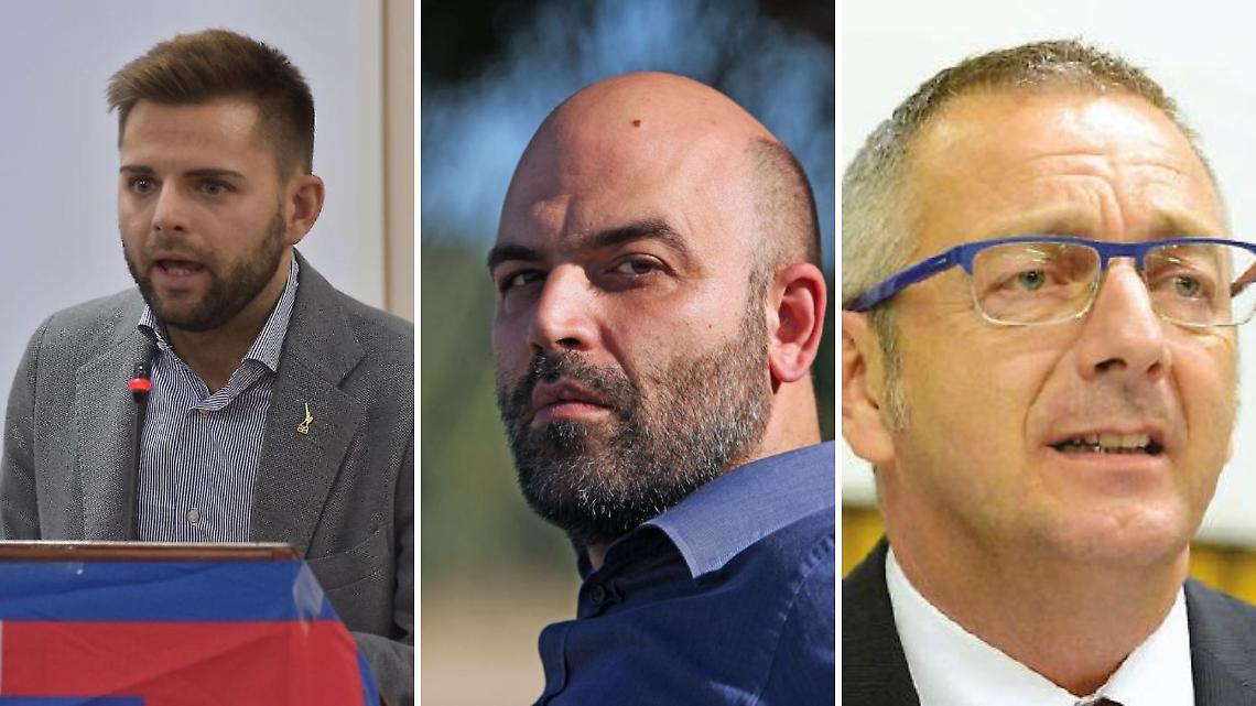 Manolo Maugeri, Roberto Saviano e Giorgio Chiarle
