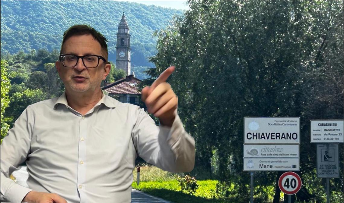 Maurizio Fiorentini sindaco di Chiaverano