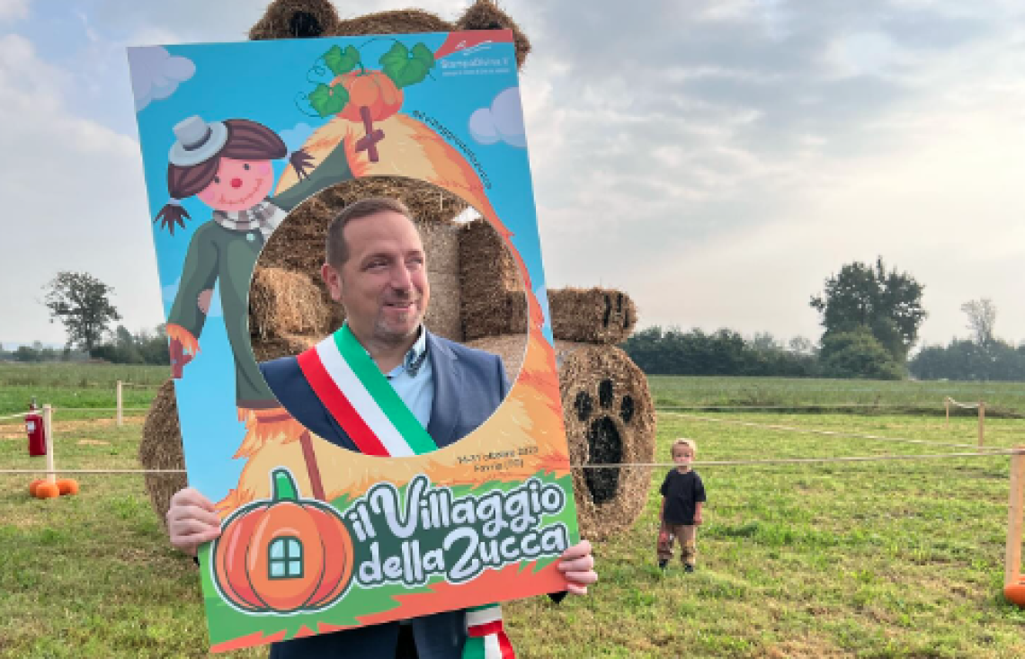 Inaugurato il Villaggio delle Zucche, Bellone: "Un vanto per il territorio"