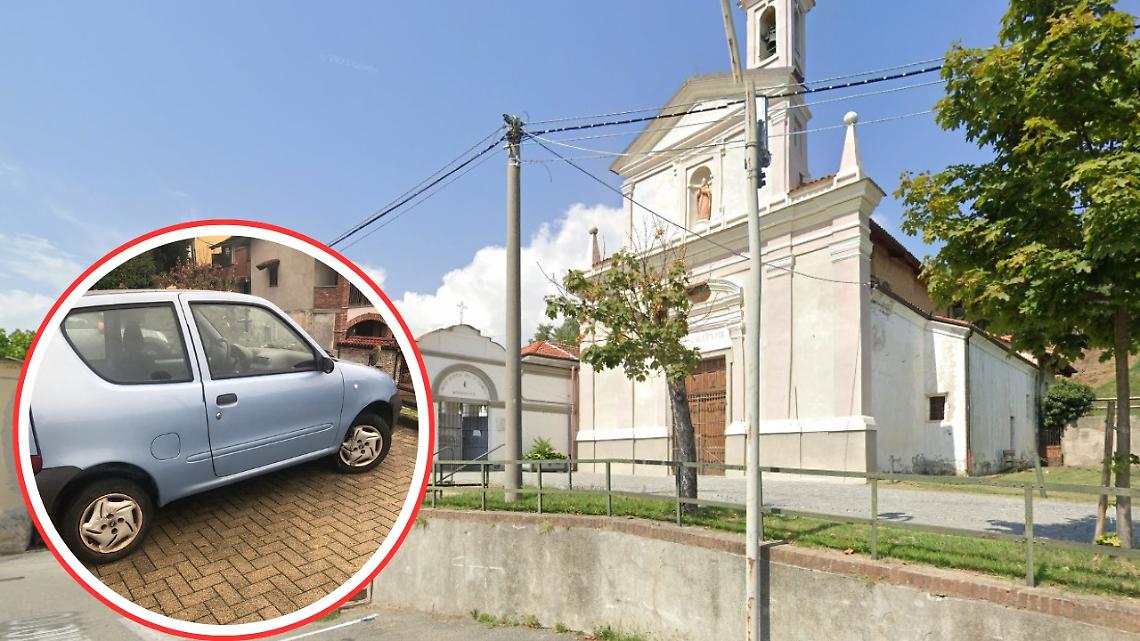 L'auto di Mario Tinetti