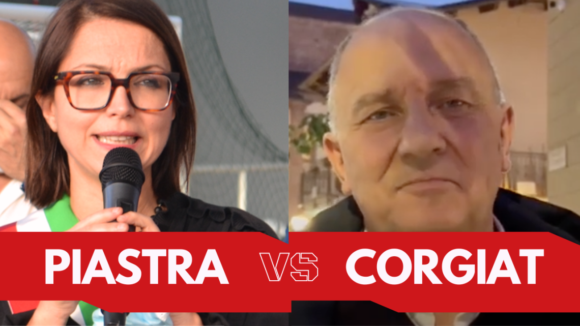 Corgiat contro Piastra sull'ospedale: 