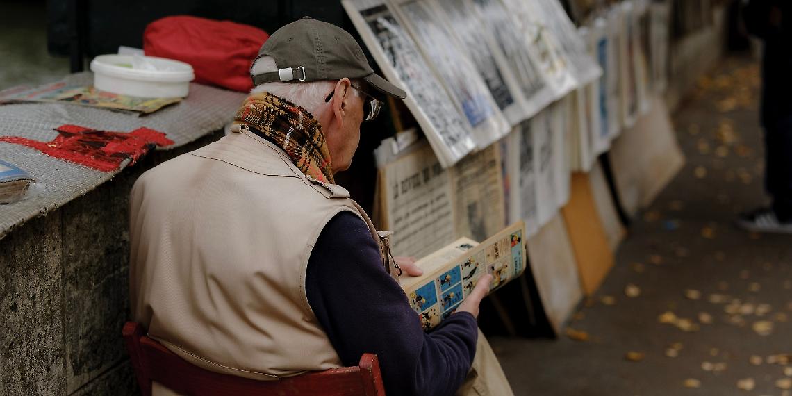 Un'edicola aperta da vent'anni