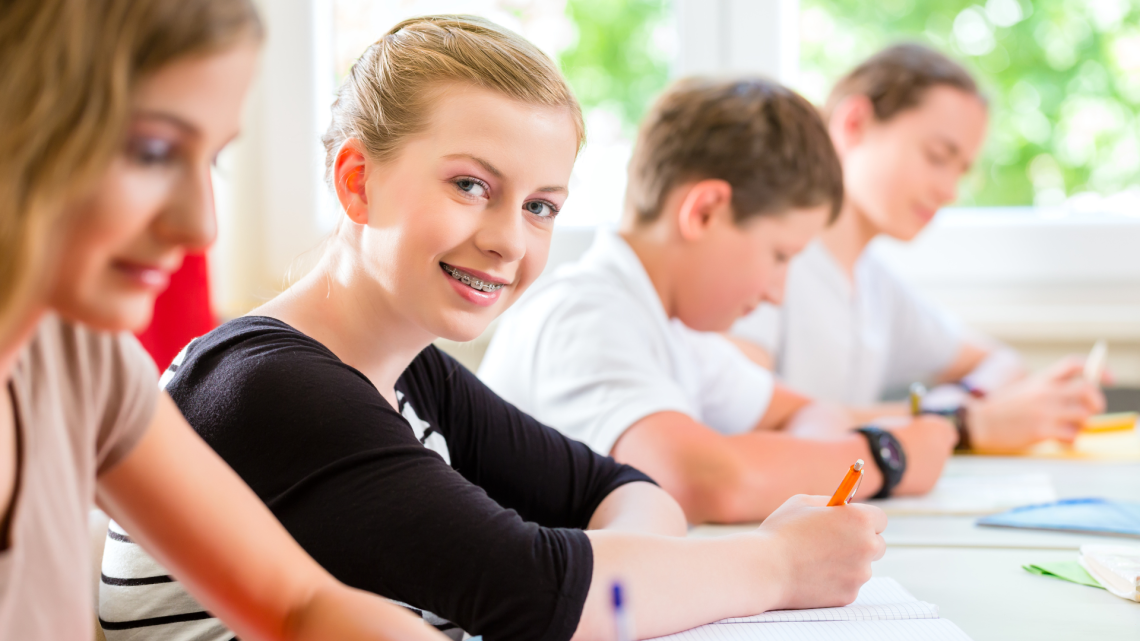 La scuola media trinese
