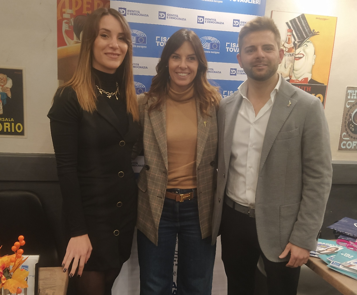 L'europarlamentare Isabella Tovaglieri in visita in città
