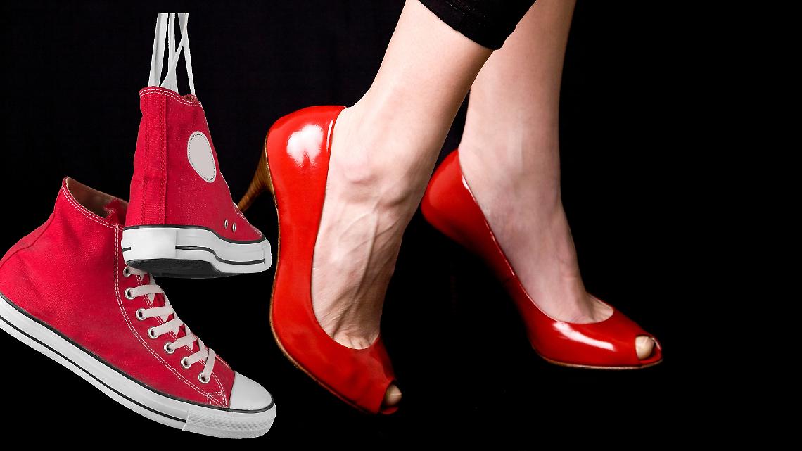 Scarpette rosse
