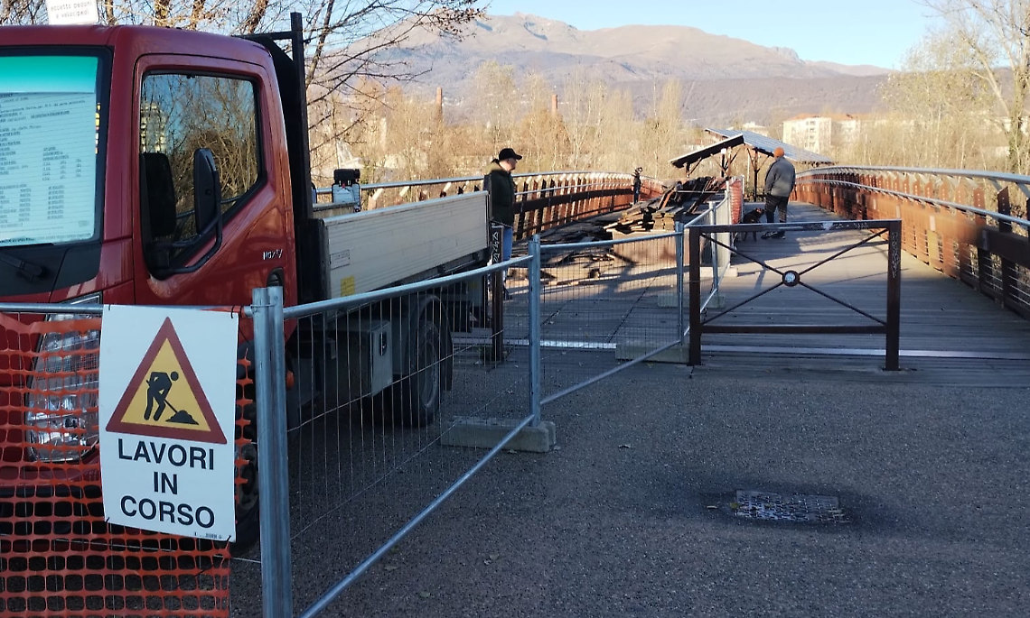 Passerella ciclopedonale, Ivrea