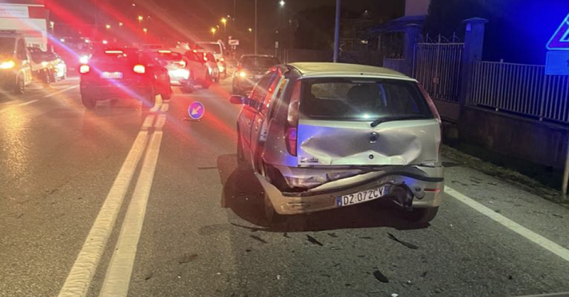 L'incidente di ieri sera