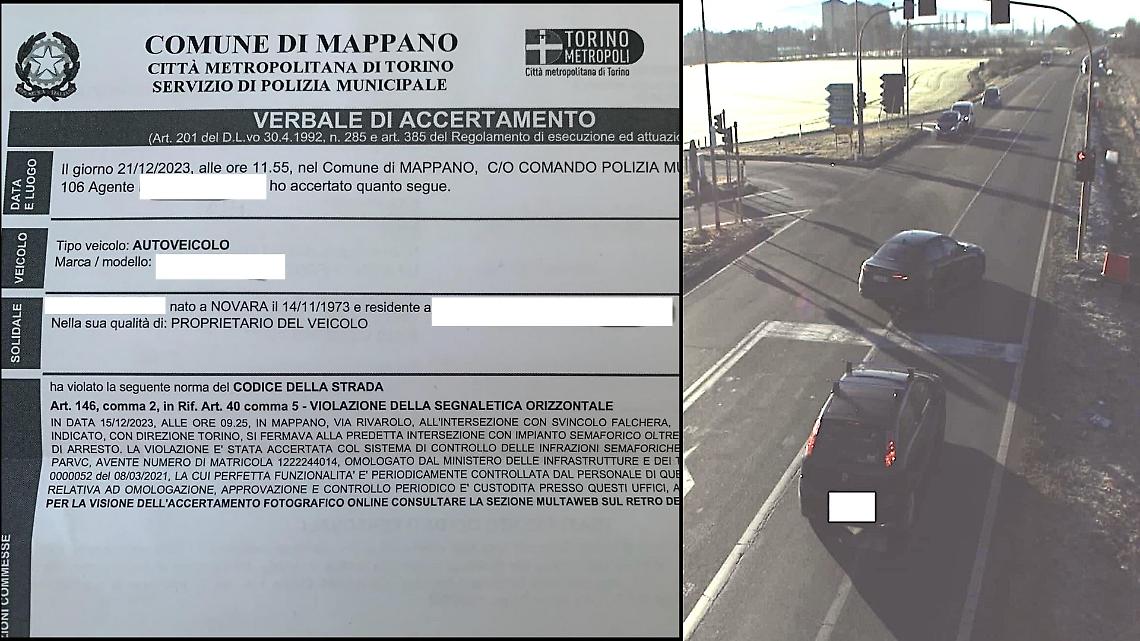 Occhio al semaforo: scatta la multa anche quando si supera solo la linea di arresto
