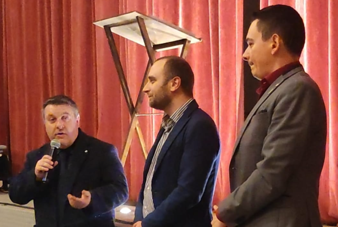 Il sindaco Walter Sandretto ha presentato il progetto