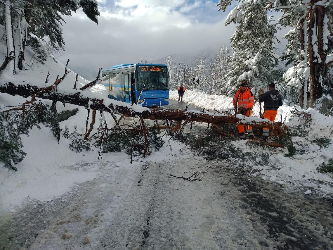 Strade chiuse in Canavese e in provincia di Torino. Ecco l'elenco! (FOTO DA CERESOLE)