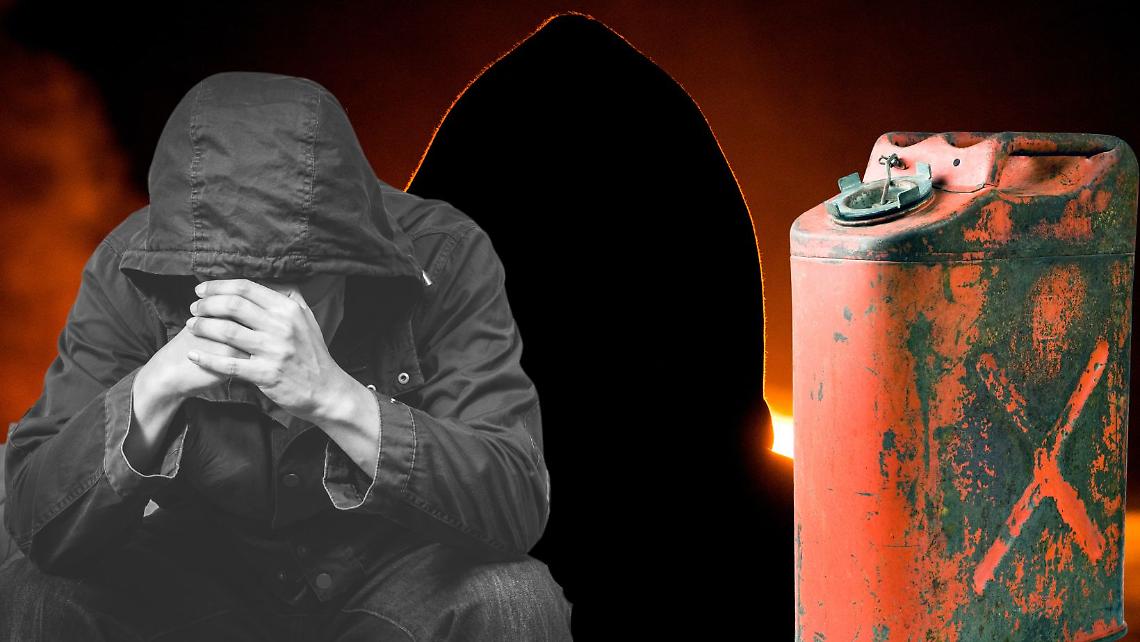 cantoniere minaccia di darsi fuoco