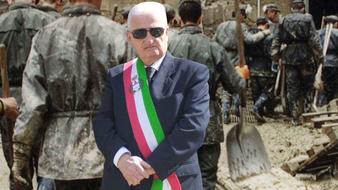 Il sindaco di Busano, Gianbattistino Chiono