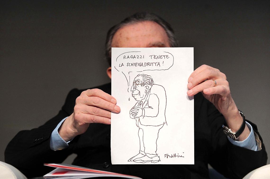 Giulio Andreotti rideva di sè stesso