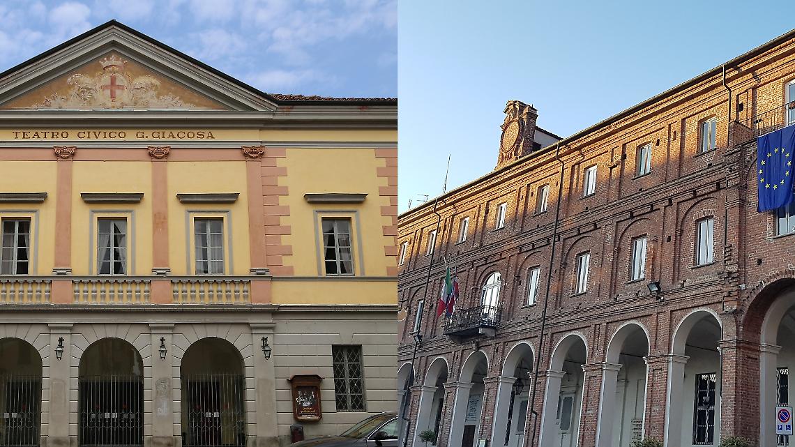 Teatro Giacosa e Palazzo Santa Chiara