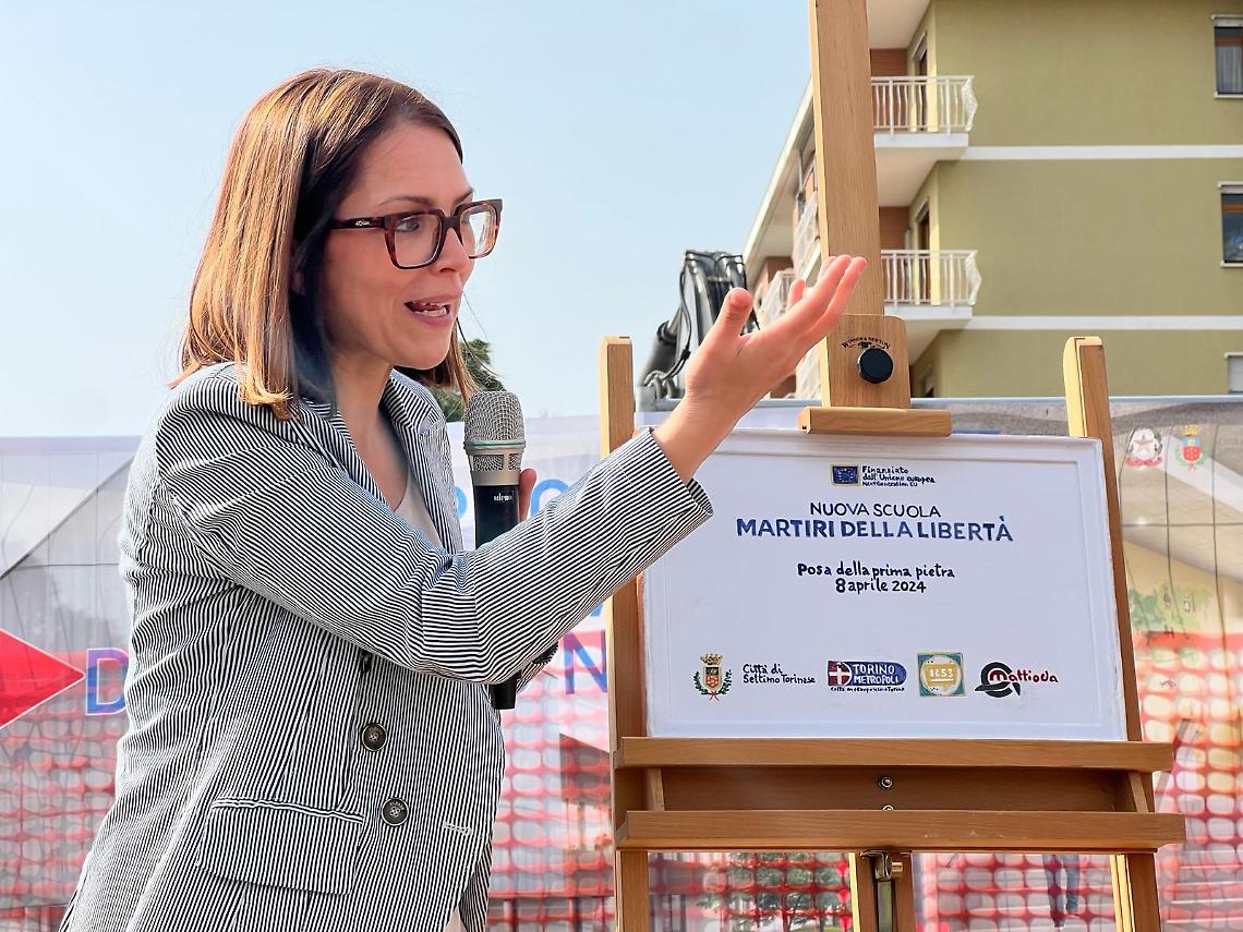 Posa della prima pietra per la nuova scuola da 11 milioni di euro