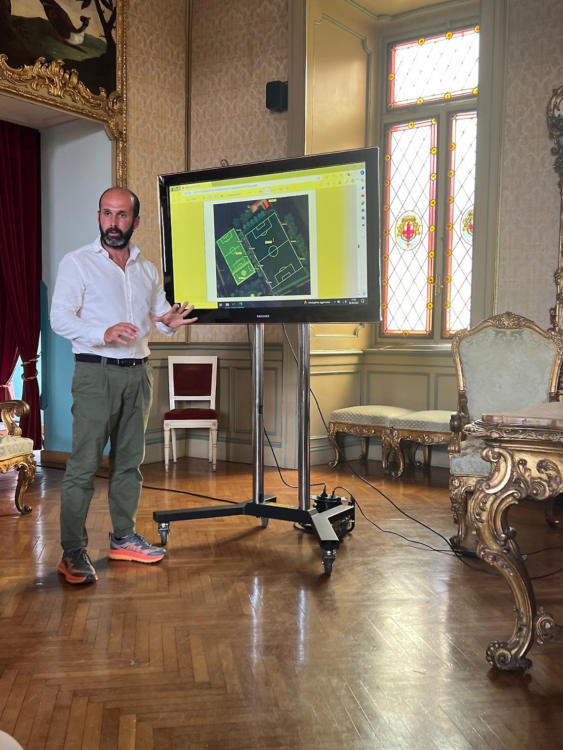 Matteo Chiantore illustra il progetto
