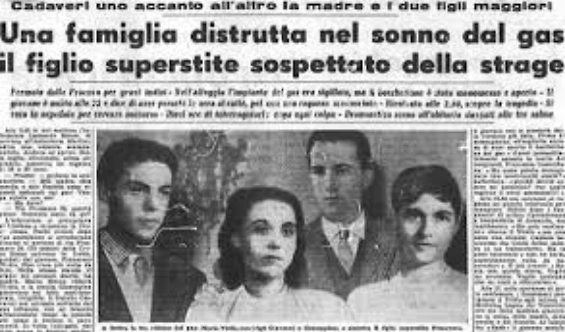 La famiglia Virdis viene sterminata dal gas: la strage di Via Piossasco.