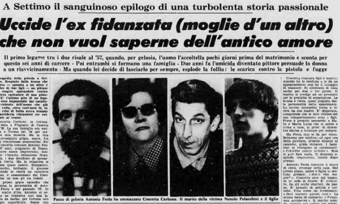 L'omicidio di Concetta Carbone - Una tragedia lunga 20 anni