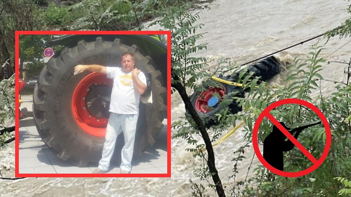 Inghiottito dalla furia dell'Orco: stop alla caccia in nove Comuni del Torinese