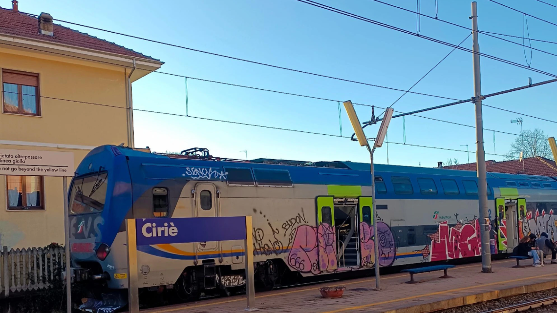 L'incubo del binario 3 alla stazione di Ciriè