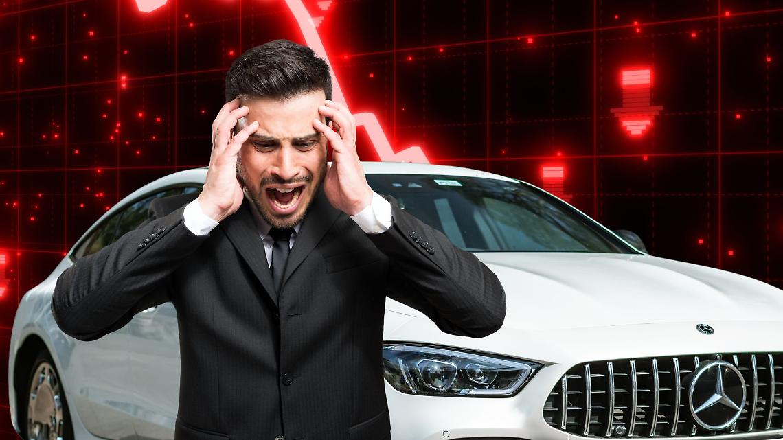 Auto in Europa: Mercato in rosso, Mercedes guida il tracollo delle vendite