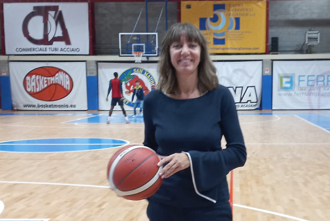 La sindaca Giulia Guazzora al Palaburgo