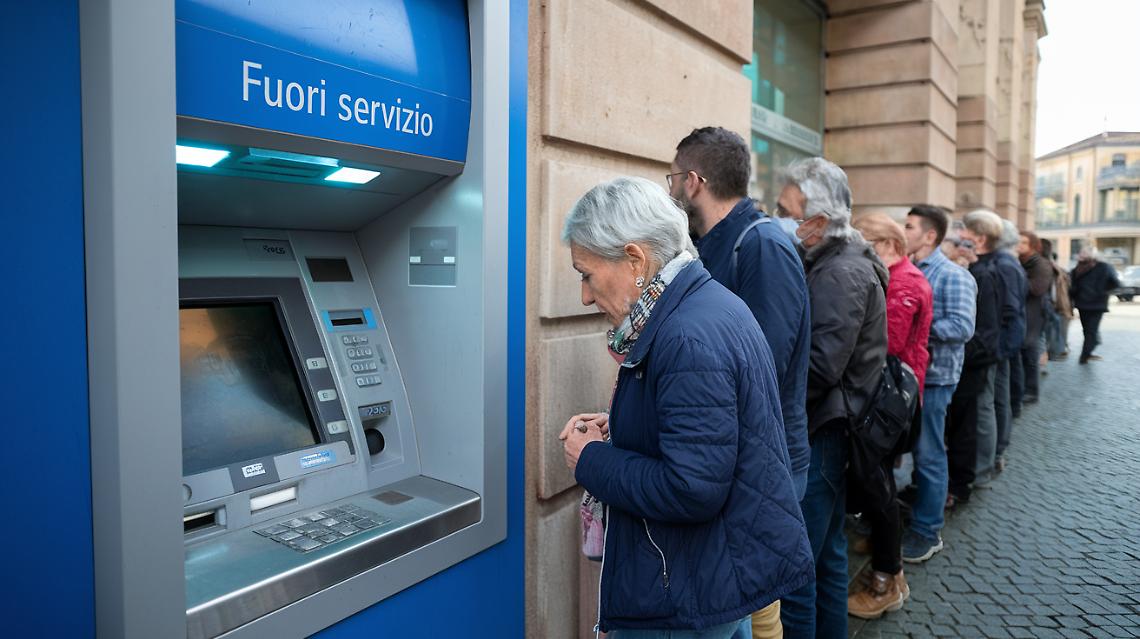 Bancomat fuori uso da sei mesi