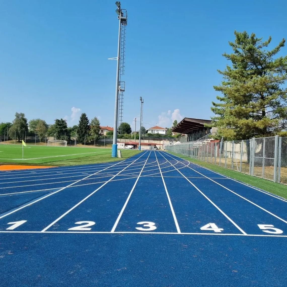 La pista di atletica 