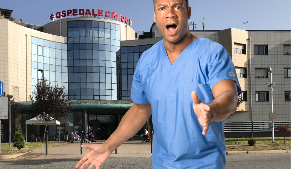 l'ospedale di Settimo Torinese