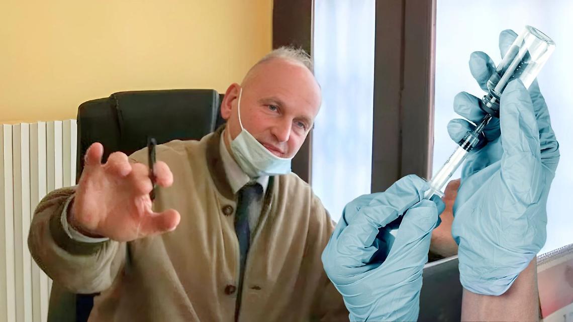 Il medico Giuseppe Delicati