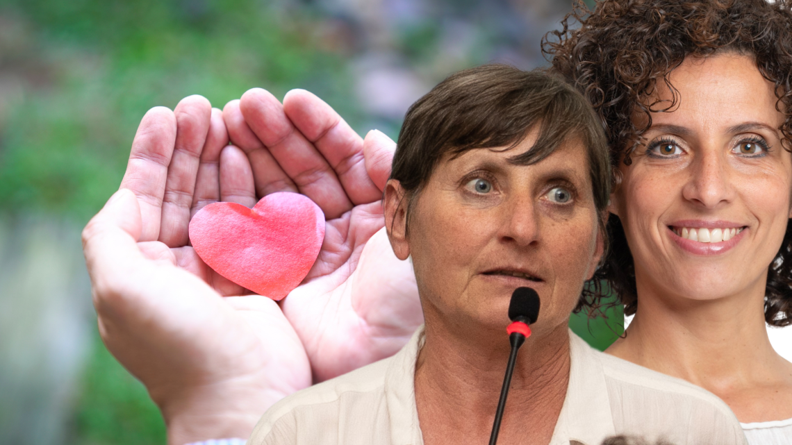 Le consigliere comunali Fiorella Pacetti e Nella Franco