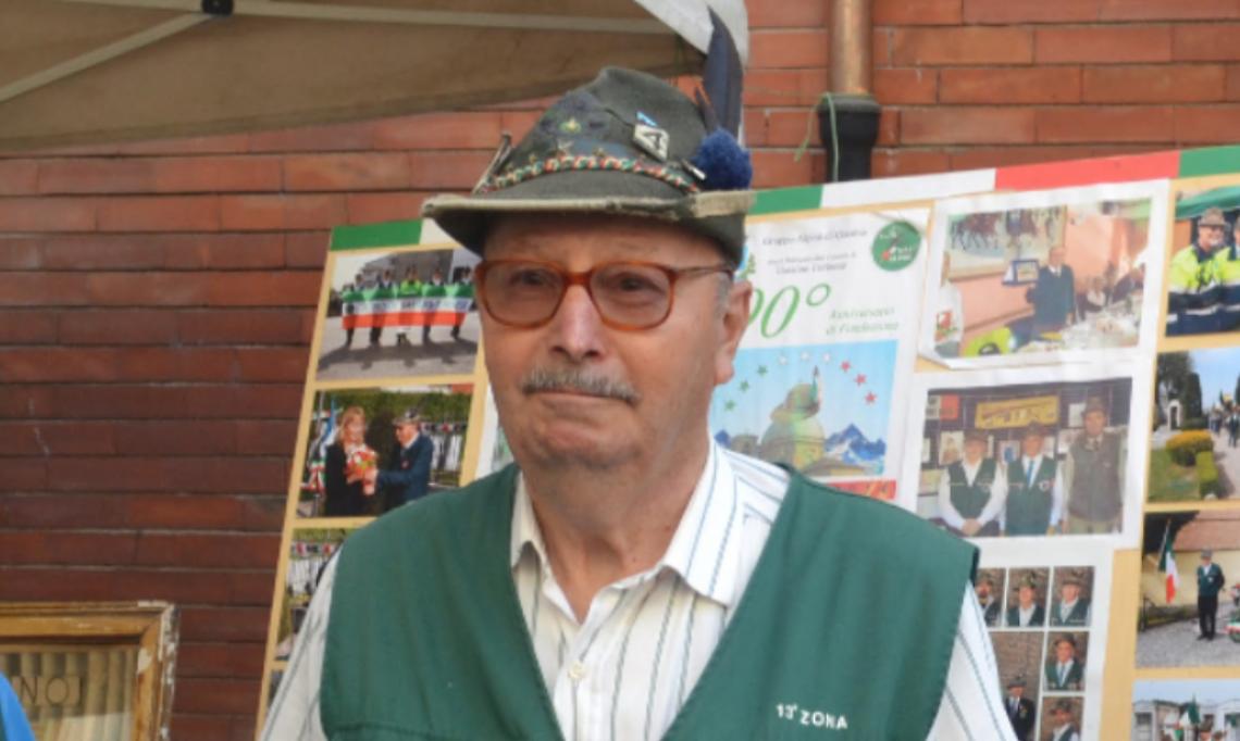 Lutto nel mondo degli Alpini, è morto a 87 anni Giacomo Golzio