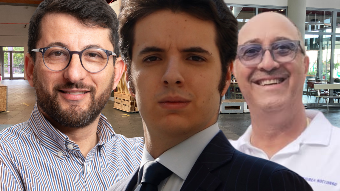 Luca Spitale, Andrea Cantoni e Massimiliano De Stefano