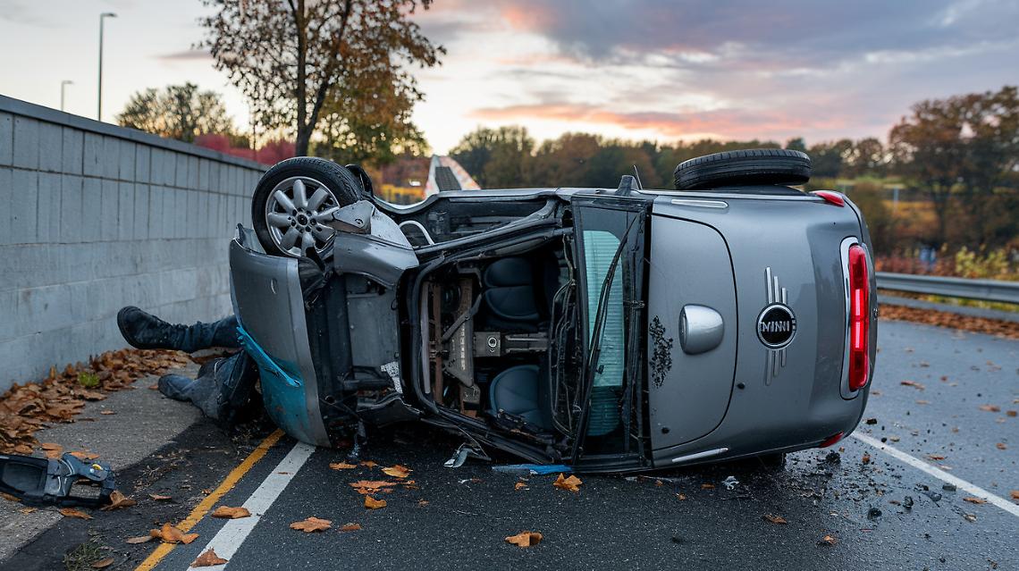 Tragedia sulla Provinciale 6: Mini Cooper si Schianta e si Ribalta, Muore un Uomo di 55 Anni