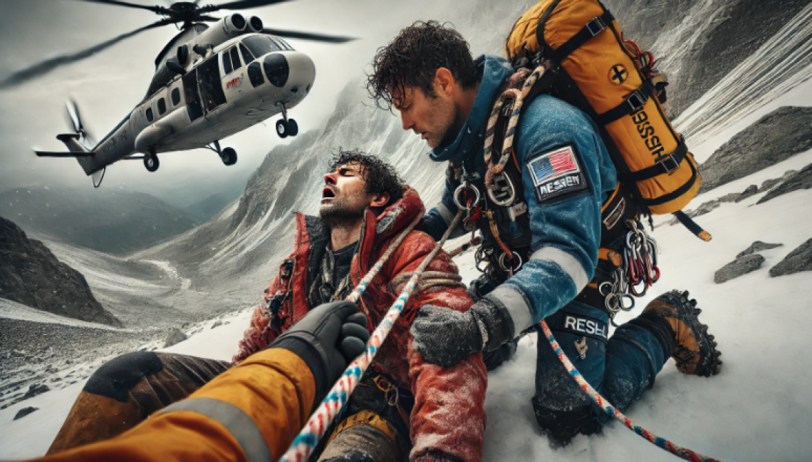 Alpinisti salvati 