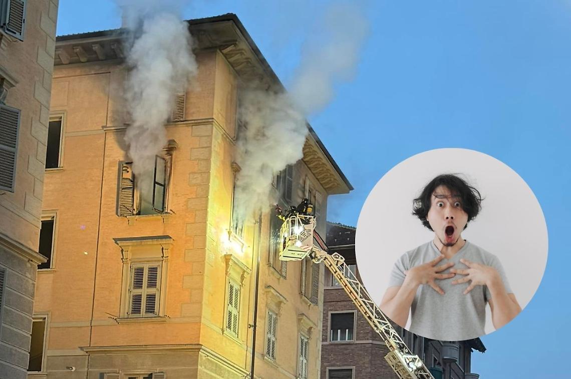 Incendio a Torino
