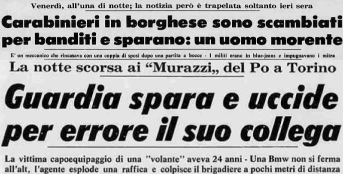 Torino negli Anni di piombo. La descrizione di un clima.